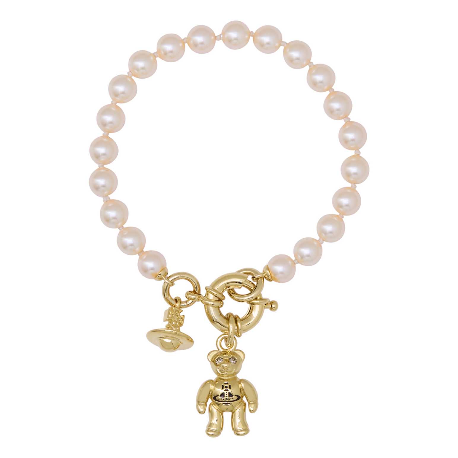 Vivienne Westwood Ruby Pearl Bracelet